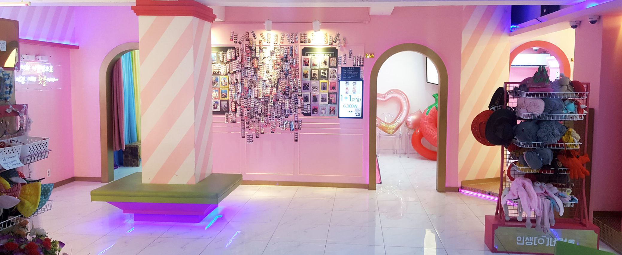 외국인 관광 셀프사진관