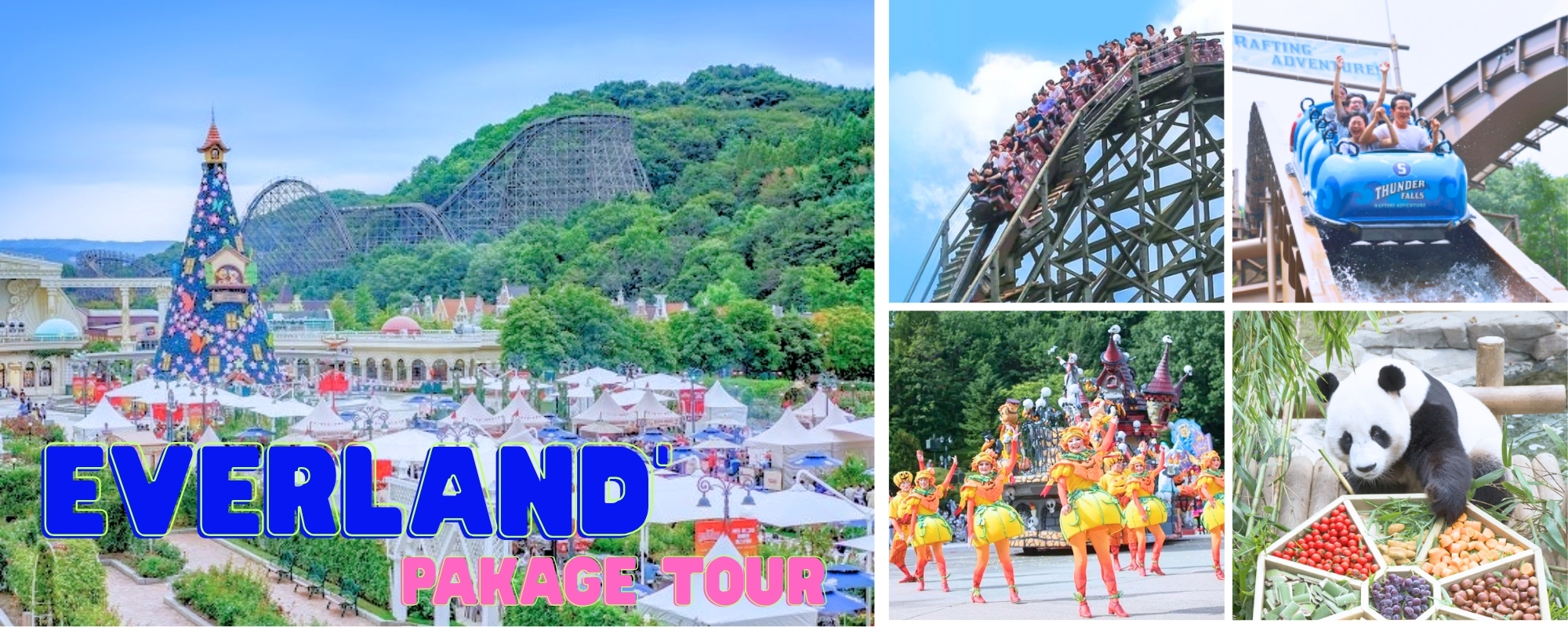 외국인 관광 에버랜드