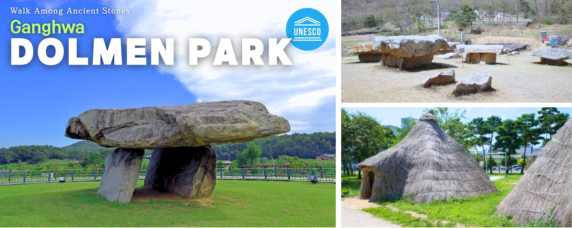 외국인 관광 강화도 고인돌 공원
