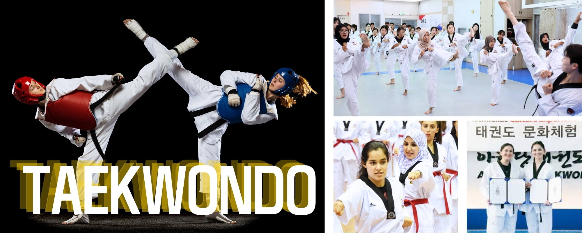 외국인 관광 태권도 체험