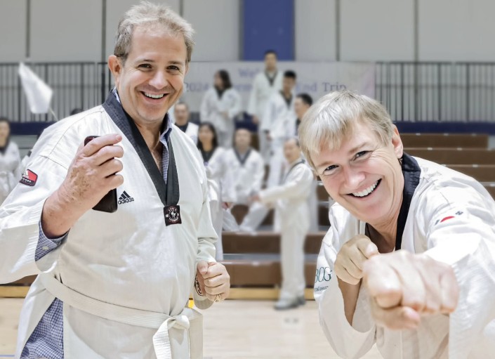 외국인관광 태권도 체험