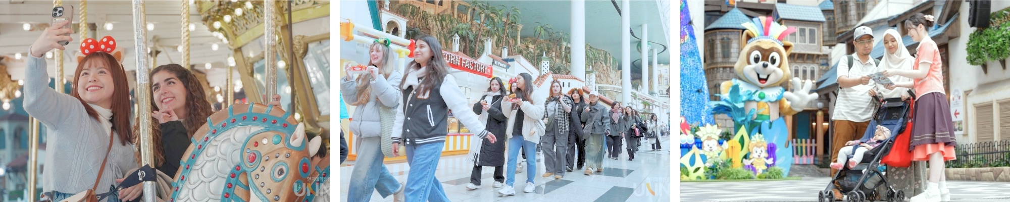 외국인 관광 롯데월드