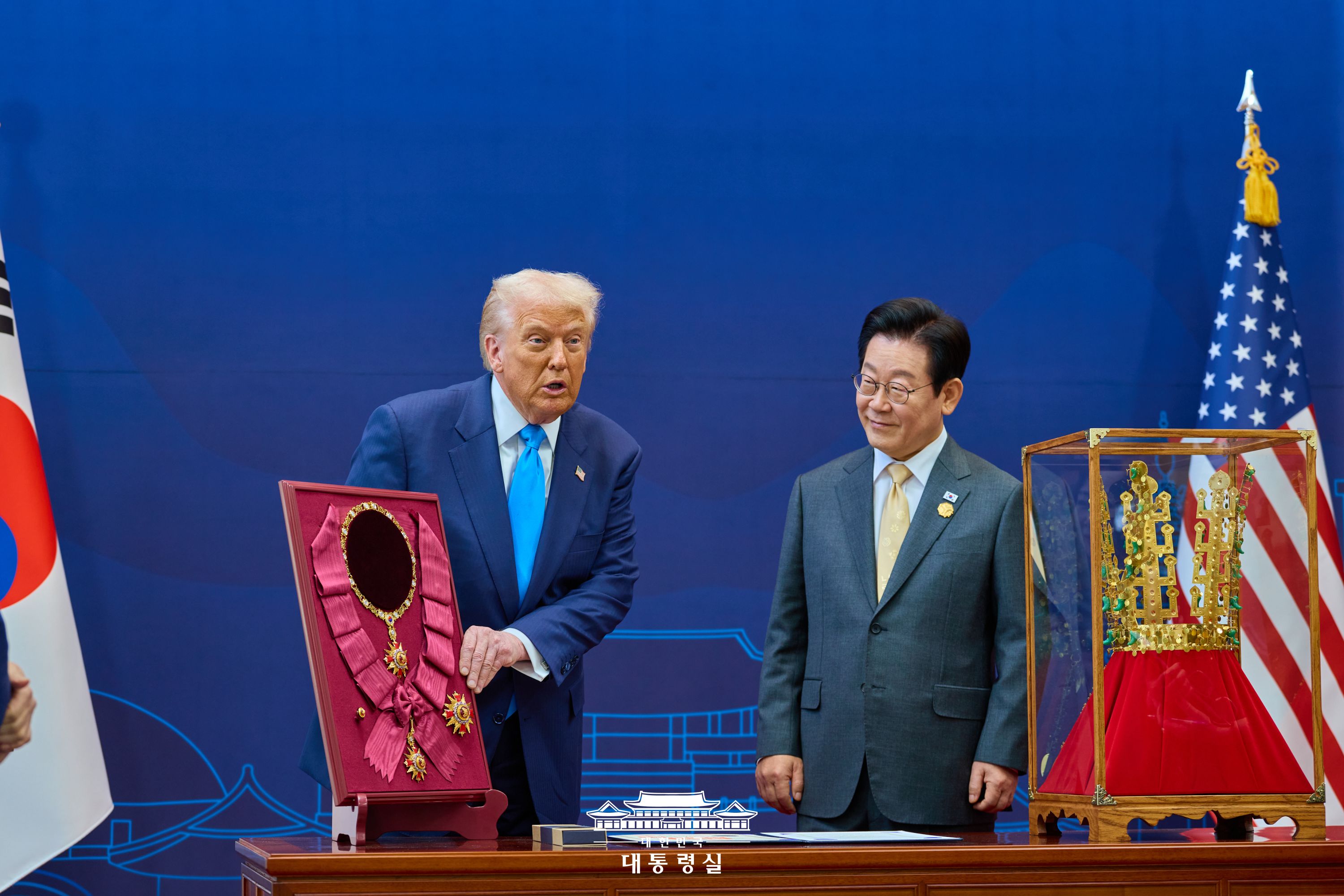 트럼프 훈장 외국인 VIP 의전 투어 관광