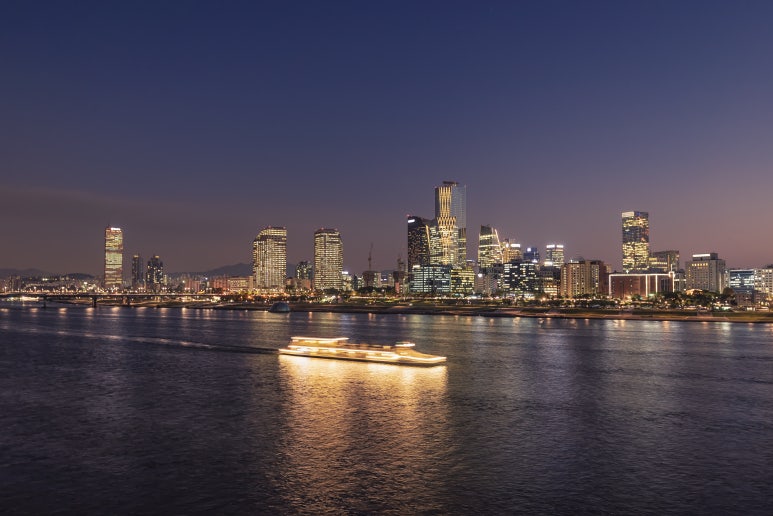 외국인관광 한강크루즈 다이닝