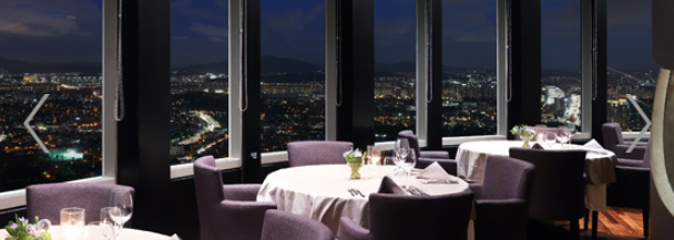 외국인관광 N서울타워 다이닝