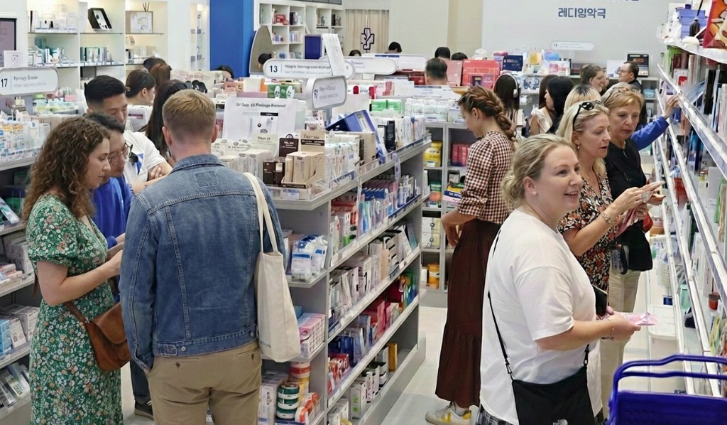 한국 약국 외국인 쇼핑