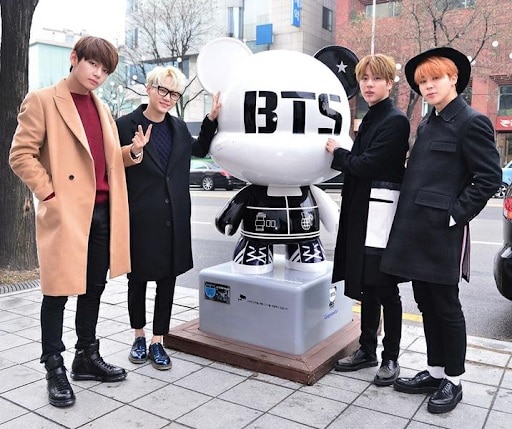 강남 K-STAR ROAD 강남돌 K-POP 아이돌 조형물 포토스팟 서울