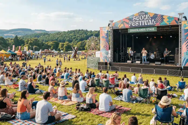 코스모진 프리미엄 야외 피크닉 서비스 재즈페스티벌 서울