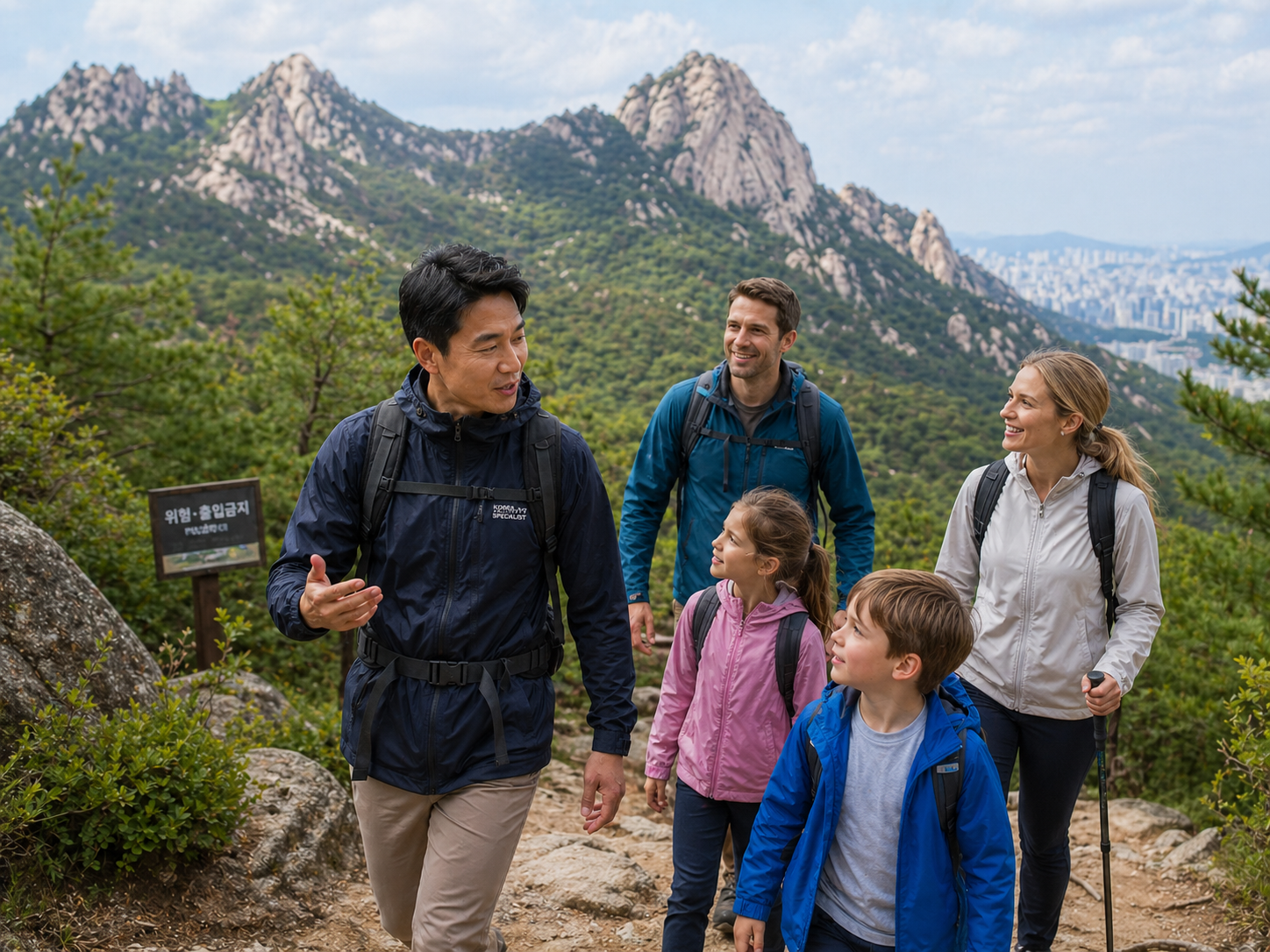 북한산 트레킹 한강 - 코스모진 액티브 익스피리언스 전문 가이드
