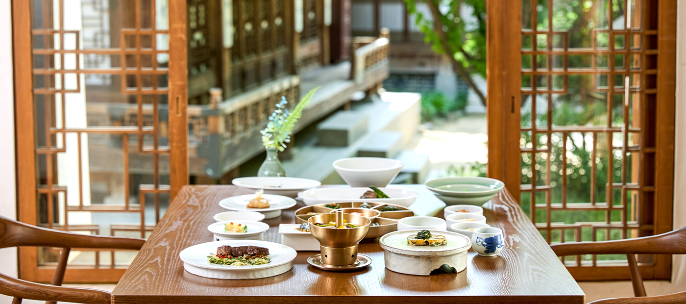 한국의집 궁중 한정식 코스 조선 왕실 상차림