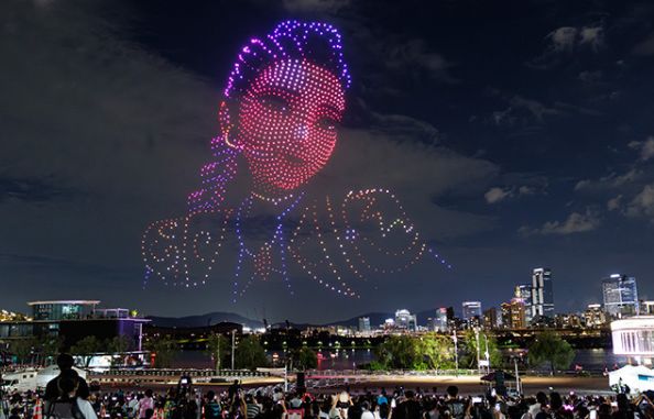 Seoul Spring Festival 2026 drone light show Han River night Seoul Tour