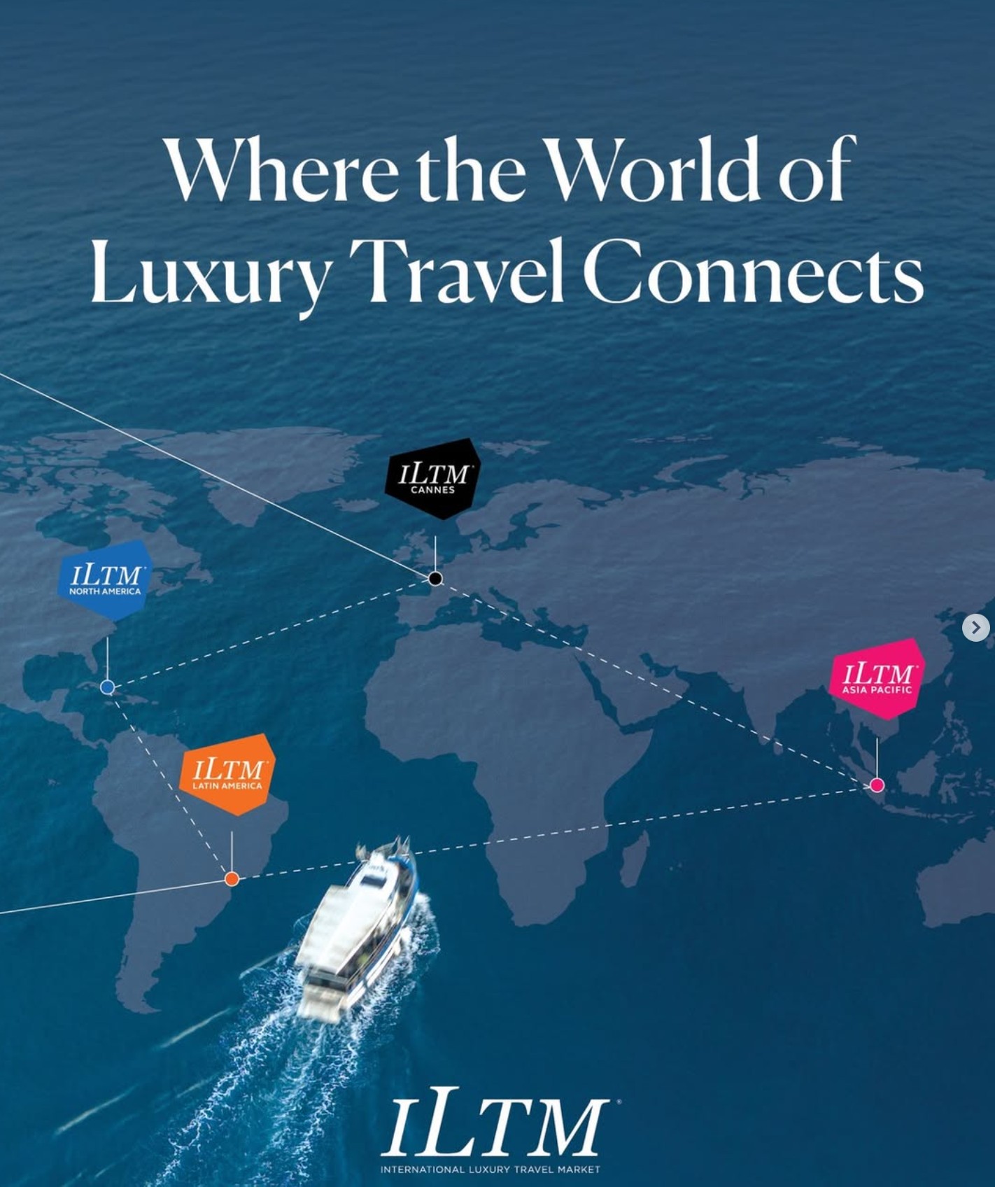 ILTM Latin America 2026 박람회 현장 로고 상파울루