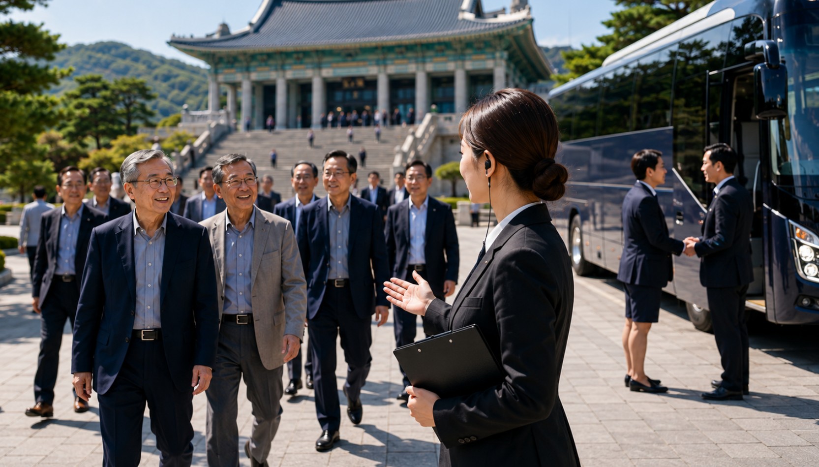 삼성성우회 문화탐방투어 코스모진 VIP 단체 투어 천안 독립기념관