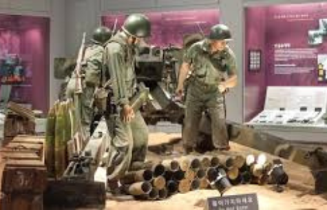 War Memorial indoor Korean War gallery UN Forces guided tour