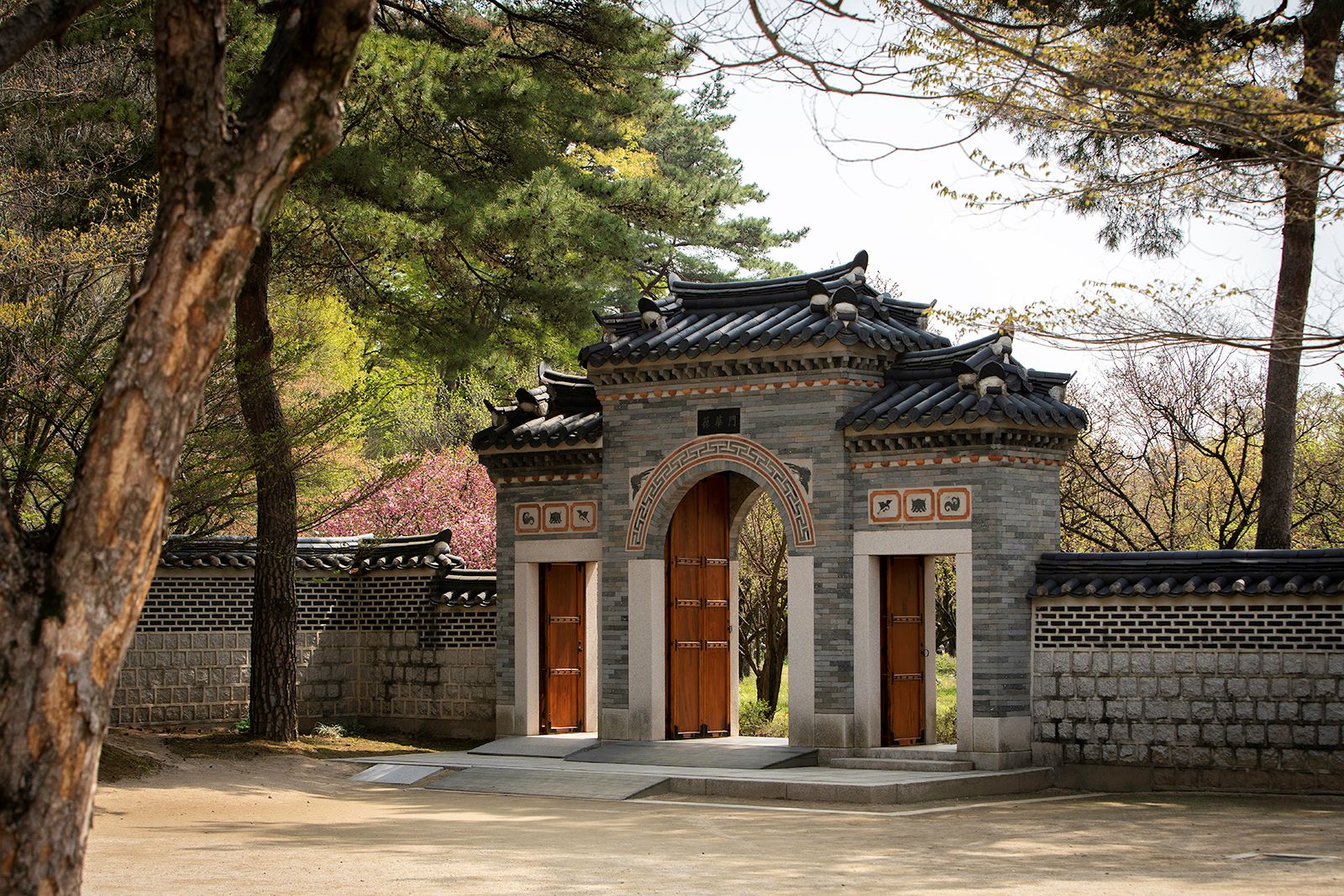 호암미술관 전통정원 희원